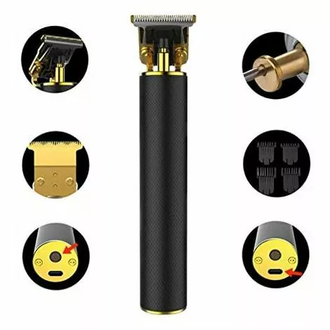 BRIDAY Tondeuse à Cheveux Professionnelle Sans Fil Tondeuse à Barbe Rechargeable USB Kit De Coupe De Cheveux Pour Hommes Avec 4 Peignes 7 BRIDAY Tondeuse à Cheveux Professionnelle Sans Fil Tondeuse à Barbe Rechargeable USB Kit De Coupe De Cheveux Pour Hommes Avec 4 Peignes – Image 5