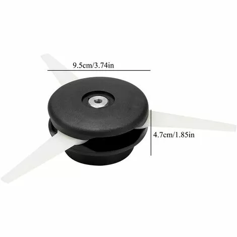 Kueatily Tête De Tondeuse à Gazon, Tondeuse à Gazon Adaptée à STIHL 6-3 FS38 F, Accessoires De Tondeuse à Gazon 6 Kueatily Tête De Tondeuse à Gazon, Tondeuse à Gazon Adaptée à STIHL 6-3 FS38 F, Accessoires De Tondeuse à Gazon – Image 4