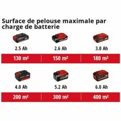 Einhell Tondeuse Sans Fil GE-CM 18/33 Li-Solo Power X-Change (18 V, 200 M², 33 Cm, 30 L, Réglage De La Hauteur De Coupe En 5 étapes) Livré Sans Batterie Ni Chargeur 11 Einhell Tondeuse Sans Fil GE-CM 18/33 Li-Solo Power X-Change (18 V, 200 M², 33 Cm, 30 L, Réglage De La Hauteur De Coupe En 5 étapes) Livré Sans Batterie Ni Chargeur -Tondeuse Et Accessoires Boutique 38402018 5