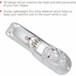 ASUPERMALL Metal Retro Tondeuse A Cheveux Couverture Personnalite Tondeuse A Cheveux Couverture Arriere Couvercle Tondeuse A Cheveux Couvercle, Style 2, Or 10 ASUPERMALL Metal Retro Tondeuse A Cheveux Couverture Personnalite Tondeuse A Cheveux Couverture Arriere Couvercle Tondeuse A Cheveux Couvercle, Style 2, Or -Tondeuse Et Accessoires Boutique 39505330 4