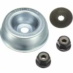 SUPERMARKET Fixation Lame Lawnmower Métallique Superma De Remplacement Kit Pour Tondeuse à Gazon Débroussailleuse 4PCS