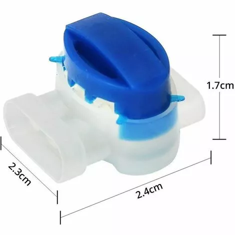 Connecteur De Câble 20PCS, 314 Serre-câble étanche En Plastique Pour Tondeuses à Gazon Robotiques, Connecteur De Câble De Tondeuse à Gazon Robotique Gardena GrooFoo 4 Connecteur De Câble 20PCS, 314 Serre-câble étanche En Plastique Pour Tondeuses à Gazon Robotiques, Connecteur De Câble De Tondeuse à Gazon Robotique Gardena GrooFoo – Image 2