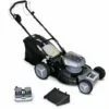 VOLTR 36V – Tondeuse à Gazon Sans Fil Tractée Ø46cm – 2x Batteries 18V Lithium 8.0Ah + Double Chargeur Rapide. Récupérateur D’herbe 50L - Gris -Tondeuse Et Accessoires Boutique 44639385 1