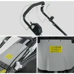 VOLTR 36V – Tondeuse à Gazon Sans Fil Tractée Ø46cm – 2x Batteries 18V Lithium 8.0Ah + Double Chargeur Rapide. Récupérateur D’herbe 50L - Gris 9 VOLTR 36V – Tondeuse à Gazon Sans Fil Tractée Ø46cm – 2x Batteries 18V Lithium 8.0Ah + Double Chargeur Rapide. Récupérateur D’herbe 50L - Gris -Tondeuse Et Accessoires Boutique 44639385 3