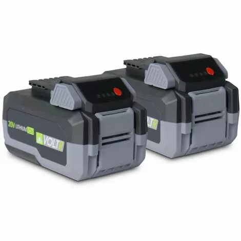VOLTR 36V – Tondeuse à Gazon Sans Fil Tractée Ø46cm – 2x Batteries 18V Lithium 8.0Ah + Double Chargeur Rapide. Récupérateur D’herbe 50L - Gris 7 VOLTR 36V – Tondeuse à Gazon Sans Fil Tractée Ø46cm – 2x Batteries 18V Lithium 8.0Ah + Double Chargeur Rapide. Récupérateur D’herbe 50L - Gris – Image 5