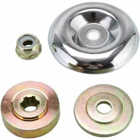 DEVENIRRICHE 4 Pièces Kit Fixation écrou Lame Boîte, Boîte De Vitesses En Métal Pour Tondeuse à Gazon, Accessoires De Boîte De Vitesses En Métal Pour Tondeuse, Pour Tondeuse à Gazon, Machine D'irrigation 3 DEVENIRRICHE 4 Pièces Kit Fixation écrou Lame Boîte, Boîte De Vitesses En Métal Pour Tondeuse à Gazon, Accessoires De Boîte De Vitesses En Métal Pour Tondeuse, Pour Tondeuse à Gazon, Machine D'irrigation