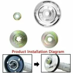 DEVENIRRICHE 4 Pièces Kit Fixation écrou Lame Boîte, Boîte De Vitesses En Métal Pour Tondeuse à Gazon, Accessoires De Boîte De Vitesses En Métal Pour Tondeuse, Pour Tondeuse à Gazon, Machine D'irrigation 11 DEVENIRRICHE 4 Pièces Kit Fixation écrou Lame Boîte, Boîte De Vitesses En Métal Pour Tondeuse à Gazon, Accessoires De Boîte De Vitesses En Métal Pour Tondeuse, Pour Tondeuse à Gazon, Machine D'irrigation -Tondeuse Et Accessoires Boutique 46888375 5