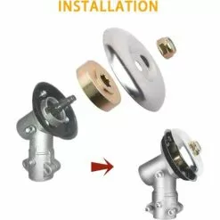 DEVENIRRICHE 5 Pièces De Débroussailleuse Accessoires De Jardin, Accessoires Pour Tondeuses à Gazon Métallique, Convient Aux Pièces Générales De Tondeuse Stihl Fs120 Fs130 Fs200R Fs250 Fs55 -Tondeuse Et Accessoires Boutique 46888387 5