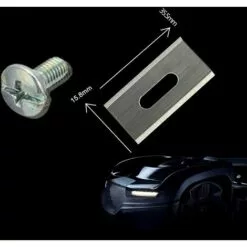 Lame De Tondeuse,Lot De 30 Lames De Tondeuse En Acier Inoxydable Pour Betterlife 36,5 X 18,5 X 0,65 Mm (Argent) 10 Lame De Tondeuse,Lot De 30 Lames De Tondeuse En Acier Inoxydable Pour Betterlife 36,5 X 18,5 X 0,65 Mm (Argent) -Tondeuse Et Accessoires Boutique 48585525 4