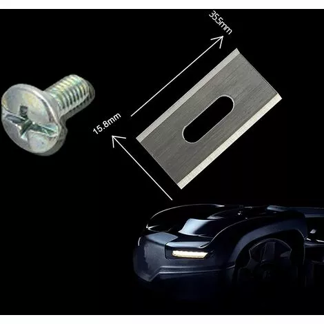 Lame De Tondeuse,Lot De 30 Lames De Tondeuse En Acier Inoxydable Pour Betterlife 36,5 X 18,5 X 0,65 Mm (Argent) 6 Lame De Tondeuse,Lot De 30 Lames De Tondeuse En Acier Inoxydable Pour Betterlife 36,5 X 18,5 X 0,65 Mm (Argent) – Image 4