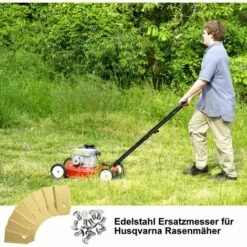 GUAZHUNIFR Lame De Rechange En Titane Pour Tondeuse, Lot De 30 Lame De Tondeuse à Gazon, Faucheuses à Gazon Accessoires Avec Vis Guazhuni 11 GUAZHUNIFR Lame De Rechange En Titane Pour Tondeuse, Lot De 30 Lame De Tondeuse à Gazon, Faucheuses à Gazon Accessoires Avec Vis Guazhuni -Tondeuse Et Accessoires Boutique 49197126 5