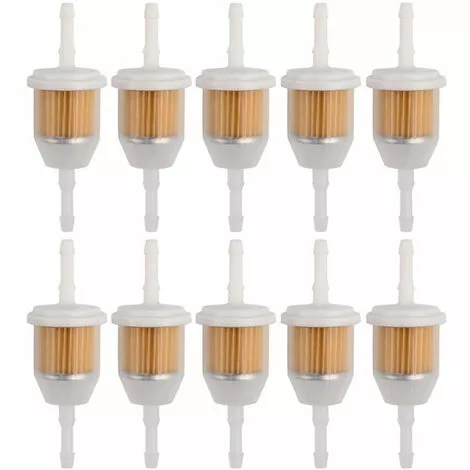 SUPERSELLER Lame De Tondeuse 10 Pièces 6 MM X 8 MM 1/4 '' 5/16 '' Filtre à Gaz De Carburant En Ligne Pour Tondeuse à Gazon Petit Moteur, 10 Pièces 3 SUPERSELLER Lame De Tondeuse 10 Pièces 6 MM X 8 MM 1/4 '' 5/16 '' Filtre à Gaz De Carburant En Ligne Pour Tondeuse à Gazon Petit Moteur, 10 Pièces