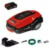 Einhell Robot Tondeuse Sans Fil FREELEXO 450 BT - Power X-Change (18V, Surface 450m2, Application Bluetooth) Livré Avec Kit D'installation Et Batterie 2,0Ah 1 Einhell Robot Tondeuse Sans Fil FREELEXO 450 BT - Power X-Change (18V, Surface 450m2, Application Bluetooth) Livré Avec Kit D'installation Et Batterie 2,0Ah -Tondeuse Et Accessoires Boutique 51134350 1