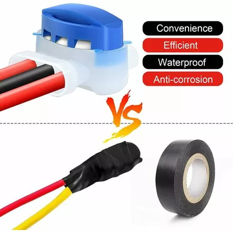 LITZEE 15 Pcs Resin Filled Wire Connectors, Original 314 Connectors For Automower Robot Mowers 5 LITZEE 15 Pcs Resin Filled Wire Connectors, Original 314 Connectors For Automower Robot Mowers – Image 3