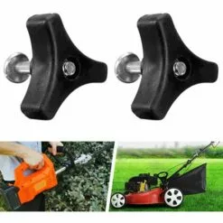 LITZEE Tondeuse à Vis Nut Triple Angle Poignée Bouton écrou Boulon Outils De Matériel De Pièces De Rechange En Plastique Tête En Forme D'étoile Poignée De Serrage Bouton Filetage Femelle Vis De Pouce Noir 11 LITZEE Tondeuse à Vis Nut Triple Angle Poignée Bouton écrou Boulon Outils De Matériel De Pièces De Rechange En Plastique Tête En Forme D'étoile Poignée De Serrage Bouton Filetage Femelle Vis De Pouce Noir -Tondeuse Et Accessoires Boutique 51553798 5