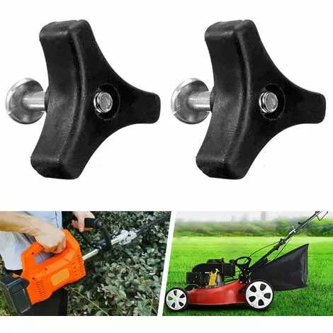 LITZEE Tondeuse à Vis Nut Triple Angle Poignée Bouton écrou Boulon Outils De Matériel De Pièces De Rechange En Plastique Tête En Forme D'étoile Poignée De Serrage Bouton Filetage Femelle Vis De Pouce Noir 7 LITZEE Tondeuse à Vis Nut Triple Angle Poignée Bouton écrou Boulon Outils De Matériel De Pièces De Rechange En Plastique Tête En Forme D'étoile Poignée De Serrage Bouton Filetage Femelle Vis De Pouce Noir – Image 5