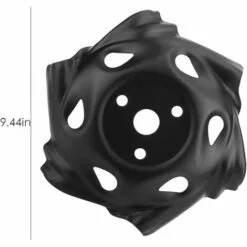 LITZEE Tête De Débroussailleuse à Bordure Ronde En Acier Carbone Noir Pour Tondeuse à Gazon Accessoire Pour Jardin, Pelouse, Ferme 8 LITZEE Tête De Débroussailleuse à Bordure Ronde En Acier Carbone Noir Pour Tondeuse à Gazon Accessoire Pour Jardin, Pelouse, Ferme -Tondeuse Et Accessoires Boutique 51557055 2