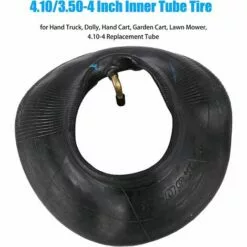 DECKON Dcolor Lot De 2 Chambres à Air De 4,10/3,50-4" Pour Chariot à Main, Chariot De Transport, Chariot De Jardin, Tuyau De Rechange De 4,10-4 11 DECKON Dcolor Lot De 2 Chambres à Air De 4,10/3,50-4" Pour Chariot à Main, Chariot De Transport, Chariot De Jardin, Tuyau De Rechange De 4,10-4 -Tondeuse Et Accessoires Boutique 51585553 5