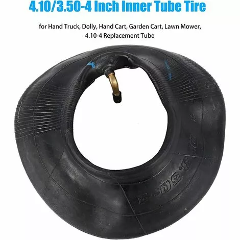DECKON Dcolor Lot De 2 Chambres à Air De 4,10/3,50-4" Pour Chariot à Main, Chariot De Transport, Chariot De Jardin, Tuyau De Rechange De 4,10-4 7 DECKON Dcolor Lot De 2 Chambres à Air De 4,10/3,50-4" Pour Chariot à Main, Chariot De Transport, Chariot De Jardin, Tuyau De Rechange De 4,10-4 – Image 5