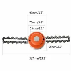 LIFCAUSAL Tondeuse à Chaîne 65Mn Tondeuse à Gazon De Jardin Débroussailleuse Pour Tondeuse à Gazon -Tondeuse Et Accessoires Boutique 52587634 2