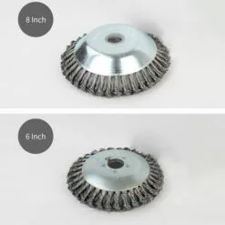 LIFCAUSAL Tête De Coupe Débroussailleuse Tête De Tondeuse à Gazon D'extérieur Tête De Rasoir En Fil D'acier Accessoires De Tête De Coupe Outil De Mangeur D'herbe Remplacement Extra Résistant Pour Meuleuses D'angle De Peinture Antirouille -Tondeuse Et Accessoires Boutique 52587636 3