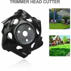 LIFCAUSAL Tête De Coupe Lame De Coupe Tête De Tondeuse à Gazon D'extérieur Tête De Rasoir En Acier Accessoires D'affûtage De Tête Outil De Mangeur D'herbe Remplacement Très Résistant -Tondeuse Et Accessoires Boutique 52587650 4