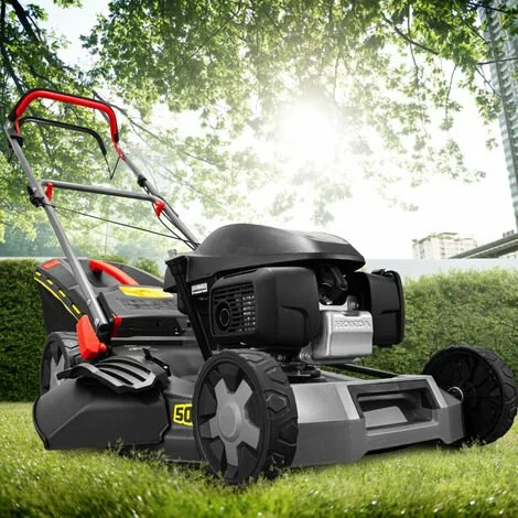 GARDEOPRO Tondeuse Thermique Tractée 167CC Avec Moteur Honda, Mulching Et éjection Latérale - Gardeo Pro 7 GARDEOPRO Tondeuse Thermique Tractée 167CC Avec Moteur Honda, Mulching Et éjection Latérale - Gardeo Pro – Image 5