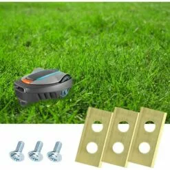 ABCRITAL Lot De 30 Lames De Rechange En Titane Pour Tondeuse Robot Worx Landroid Lames En Titane Et Vis Améliorées Pour Tondeuse Robot Worx Landroid 10 ABCRITAL Lot De 30 Lames De Rechange En Titane Pour Tondeuse Robot Worx Landroid Lames En Titane Et Vis Améliorées Pour Tondeuse Robot Worx Landroid -Tondeuse Et Accessoires Boutique 53387106 4