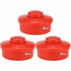 ABCRITAL 3Pcs Têtes De Trimmer Universel Herbe Tondeuse,Têtes De Remplacement Débroussailleuse Chaîne Set Brosse Coupeur Accessoire Outils Électriques Pour Jardin Pelouse Patio