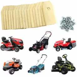 Hengda 30 Lames De Rechange TITAN 0,75mm Pour Tondeuses-robots Husqvarna Automower Gardena - Jaune