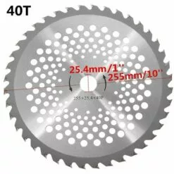 DECKON 1 Pièce 10 Pouces Tondeuse à Gazon En Alliage Tondeuse à Gazon Outils De Jardinage Pour Couper Les Arbustes Et Autres Cultures, 40t (40 Dents) 8 DECKON 1 Pièce 10 Pouces Tondeuse à Gazon En Alliage Tondeuse à Gazon Outils De Jardinage Pour Couper Les Arbustes Et Autres Cultures, 40t (40 Dents) -Tondeuse Et Accessoires Boutique 53864676 3
