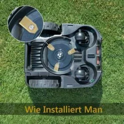 DECKON Lame De Rechange En Titane Pour Tondeuse Husqvarna, Lot De 30 Lame De Tondeuse à Gazon, Faucheuses à Gazon Accessoires Avec Vis -Tondeuse Et Accessoires Boutique 54168521 4