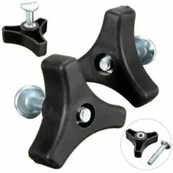 ZHUOXUAN 5pcs Poignée Triangulaire, écrou Et Boulon De Rechange Pour Tondeuse à Gazon 8 ZHUOXUAN 5pcs Poignée Triangulaire, écrou Et Boulon De Rechange Pour Tondeuse à Gazon -Tondeuse Et Accessoires Boutique 54342732 2