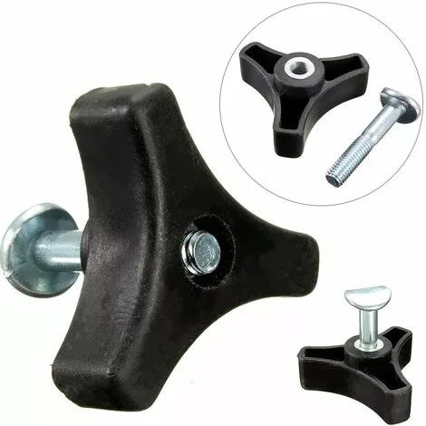 ZHUOXUAN 5pcs Poignée Triangulaire, écrou Et Boulon De Rechange Pour Tondeuse à Gazon 5 ZHUOXUAN 5pcs Poignée Triangulaire, écrou Et Boulon De Rechange Pour Tondeuse à Gazon – Image 3