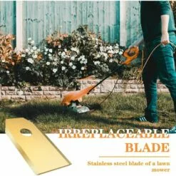 ILOVEMILAN 30 X Lames De Rechange En Titane Pour Tous Les Tondeuses De Jardin Automower Husqvarna/Gardena/Yard Force/Automower, Robuste (3.1 G / 0.75 Mm) Avec Vis 11 ILOVEMILAN 30 X Lames De Rechange En Titane Pour Tous Les Tondeuses De Jardin Automower Husqvarna/Gardena/Yard Force/Automower, Robuste (3.1 G / 0.75 Mm) Avec Vis -Tondeuse Et Accessoires Boutique 54413380 5