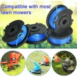 4 Bobines De Fil Triomphe Pour Débroussailleuse Bobine De Rechange Pour Coupe-bordure En Nylon Bobine Fil Coupe Bordure Bobine De Remplacement à Alimentation Automatique Pour Tondeuse à Gazon 10 4 Bobines De Fil Triomphe Pour Débroussailleuse Bobine De Rechange Pour Coupe-bordure En Nylon Bobine Fil Coupe Bordure Bobine De Remplacement à Alimentation Automatique Pour Tondeuse à Gazon -Tondeuse Et Accessoires Boutique 54895226 4
