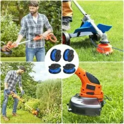 4 Bobines De Fil Triomphe Pour Débroussailleuse Bobine De Rechange Pour Coupe-bordure En Nylon Bobine Fil Coupe Bordure Bobine De Remplacement à Alimentation Automatique Pour Tondeuse à Gazon 11 4 Bobines De Fil Triomphe Pour Débroussailleuse Bobine De Rechange Pour Coupe-bordure En Nylon Bobine Fil Coupe Bordure Bobine De Remplacement à Alimentation Automatique Pour Tondeuse à Gazon -Tondeuse Et Accessoires Boutique 54895226 5