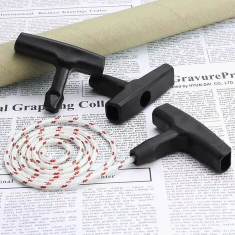 REGALI Poignée De Démarreur Tondeuse à Gazon Corde De Démarrage à Rappel Avec 3 Pièces Poignée De Démarrage Accessoires De Tondeuse à Cordon Pour La Plupart Des Tondeuses à Gazon 5 REGALI Poignée De Démarreur Tondeuse à Gazon Corde De Démarrage à Rappel Avec 3 Pièces Poignée De Démarrage Accessoires De Tondeuse à Cordon Pour La Plupart Des Tondeuses à Gazon – Image 3