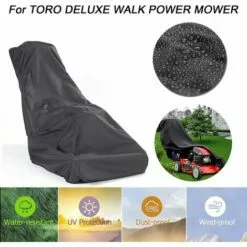 HKLFFJA Housse De Protection Universelle Pour Tondeuse à Gazon, 210D, étanche, Avec Cordon De Serrage Et Sac De Rangement (S) 9 HKLFFJA Housse De Protection Universelle Pour Tondeuse à Gazon, 210D, étanche, Avec Cordon De Serrage Et Sac De Rangement (S) -Tondeuse Et Accessoires Boutique 55030992 3