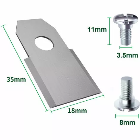 GUAZHUNIFR Lames De Couteau En Titane 30 X Lames De Rechange Robot Tondeuse Pour Tous Les Tondeuses De Jardin,argent,Guazhuni 4 GUAZHUNIFR Lames De Couteau En Titane 30 X Lames De Rechange Robot Tondeuse Pour Tous Les Tondeuses De Jardin,argent,Guazhuni – Image 2