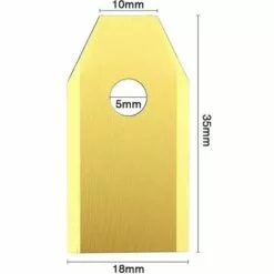 GUAZHUNIFR Lame Robot Tondeuse , 30 Lames De Rechange Universelles Couteau De Rechange Adapté à Toutes Les Tondeuses à Gazon Robotiques Husqvarna Automower, Gardena,Guazhuni 9 GUAZHUNIFR Lame Robot Tondeuse , 30 Lames De Rechange Universelles Couteau De Rechange Adapté à Toutes Les Tondeuses à Gazon Robotiques Husqvarna Automower, Gardena,Guazhuni -Tondeuse Et Accessoires Boutique 55070107 4