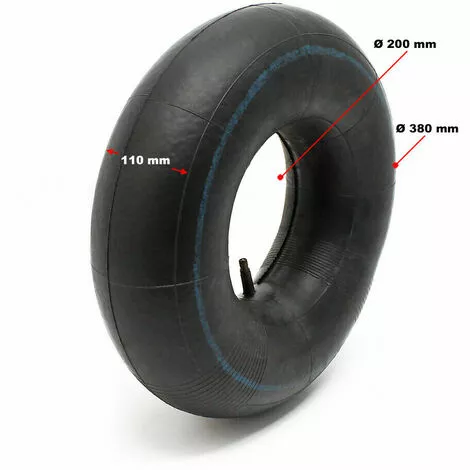 HELLOSHOP26 Lot 2 Chambres Air Autoportée 16x6.50-8 Pneumatique Valve Droite Tracteur Gazon - Or 4 HELLOSHOP26 Lot 2 Chambres Air Autoportée 16x6.50-8 Pneumatique Valve Droite Tracteur Gazon - Or – Image 2