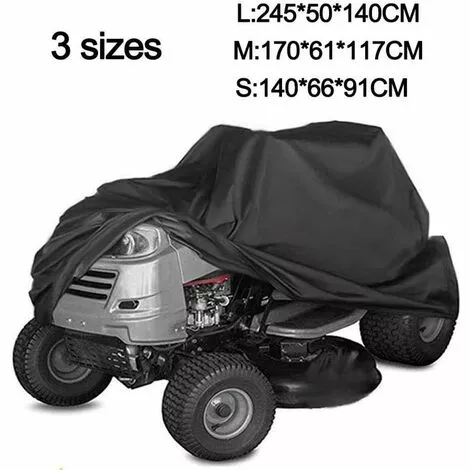 HKLFFJA Housse De Tondeuse À Gazon - Housse De Tondeuse À Gazon, Protection Universelle Adaptée À Votre Tracteur De Jardin, Avec Cordon Et Sac De Rangement (S/M/L),L 7 HKLFFJA Housse De Tondeuse À Gazon - Housse De Tondeuse À Gazon, Protection Universelle Adaptée À Votre Tracteur De Jardin, Avec Cordon Et Sac De Rangement (S/M/L),L – Image 5