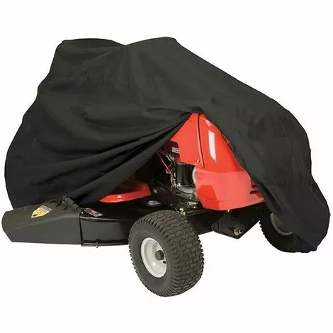 HKLFFJA Housse De Bâche De Tondeuse à Gazon Housse De Protection Universelle Tissu Oxford 210D Imperméable Pour La Protection Contre La Poussière De Tracteur à Gazon 5 HKLFFJA Housse De Bâche De Tondeuse à Gazon Housse De Protection Universelle Tissu Oxford 210D Imperméable Pour La Protection Contre La Poussière De Tracteur à Gazon – Image 3
