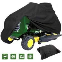HKLFFJA Bâche Voiture, Couverture Pour La Couverture De Tondeuse à Lawn Du Tracteur Solaire Imperméable Tous Protection Météo (Color Name : Black, Size : S) 8 HKLFFJA Bâche Voiture, Couverture Pour La Couverture De Tondeuse à Lawn Du Tracteur Solaire Imperméable Tous Protection Météo (Color Name : Black, Size : S) -Tondeuse Et Accessoires Boutique 55255352 2