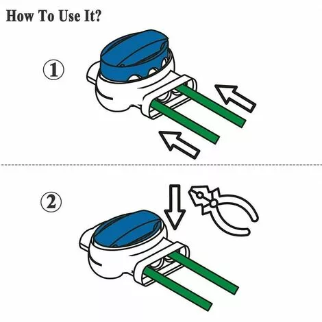 Ensoleillé Lot De 20 Raccords De Câbles Imperméables En Plastique Idéal Pour Tondeuse à Gazon 7 Ensoleillé Lot De 20 Raccords De Câbles Imperméables En Plastique Idéal Pour Tondeuse à Gazon – Image 5
