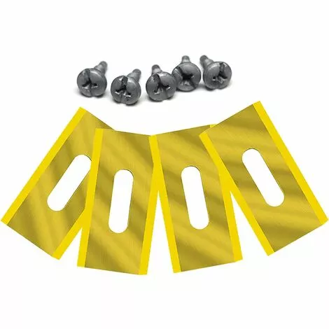 SUPERMARKET Lot De 30 Lames De Tondeuse En Acier Inoxydable Pour Husavarna 36,5 X 18,5 X 0,65 Mm (Or)Superma 3 SUPERMARKET Lot De 30 Lames De Tondeuse En Acier Inoxydable Pour Husavarna 36,5 X 18,5 X 0,65 Mm (Or)Superma