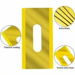 SUPERMARKET Lot De 30 Lames De Tondeuse En Acier Inoxydable Pour Husavarna 36,5 X 18,5 X 0,65 Mm (Or)Superma 9 SUPERMARKET Lot De 30 Lames De Tondeuse En Acier Inoxydable Pour Husavarna 36,5 X 18,5 X 0,65 Mm (Or)Superma -Tondeuse Et Accessoires Boutique 55490047 3