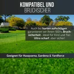 SUPERMARKET 30x LONGUE DURÉE Lames De TondeuseTondeuses Robotiques - Lame Robot Tondeuse En Titane + 30 Vis,Superma,or -Tondeuse Et Accessoires Boutique 55490050 5