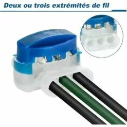 SUPERMARKET 40 PCS Connecteurs Cable Robot Tondeuse Remplis De Gel Résine, Connecteurs Étanche 314 Pour Connecteurs Robot Tondeuse Automower- Étanches, Sûrs, Dénudage Inutile,Superma,bleu 9 SUPERMARKET 40 PCS Connecteurs Cable Robot Tondeuse Remplis De Gel Résine, Connecteurs Étanche 314 Pour Connecteurs Robot Tondeuse Automower- Étanches, Sûrs, Dénudage Inutile,Superma,bleu -Tondeuse Et Accessoires Boutique 55490073 3